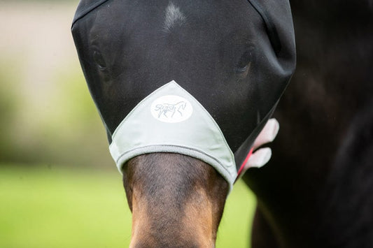 Swish Horse Fly Mask - Red