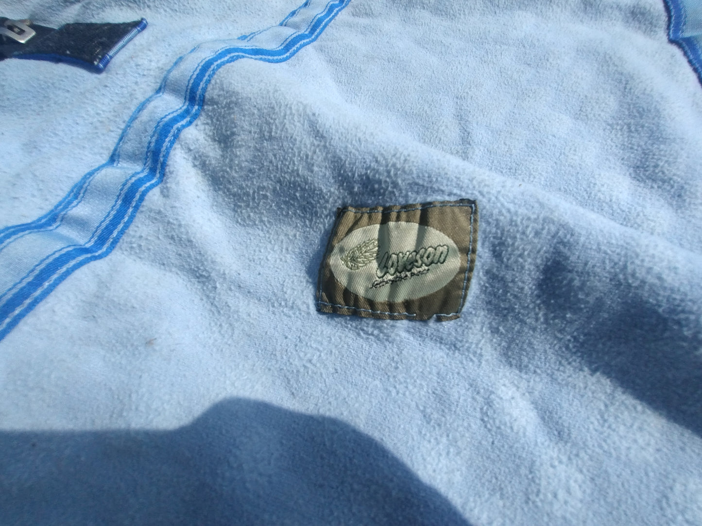 6' Loveson Baby Blue fleece
