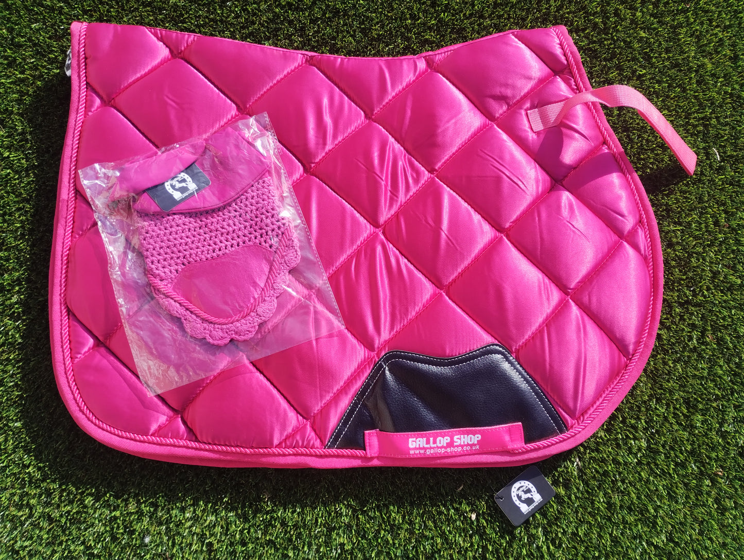 Pony/ Cob Saddle pad and fly hood set
