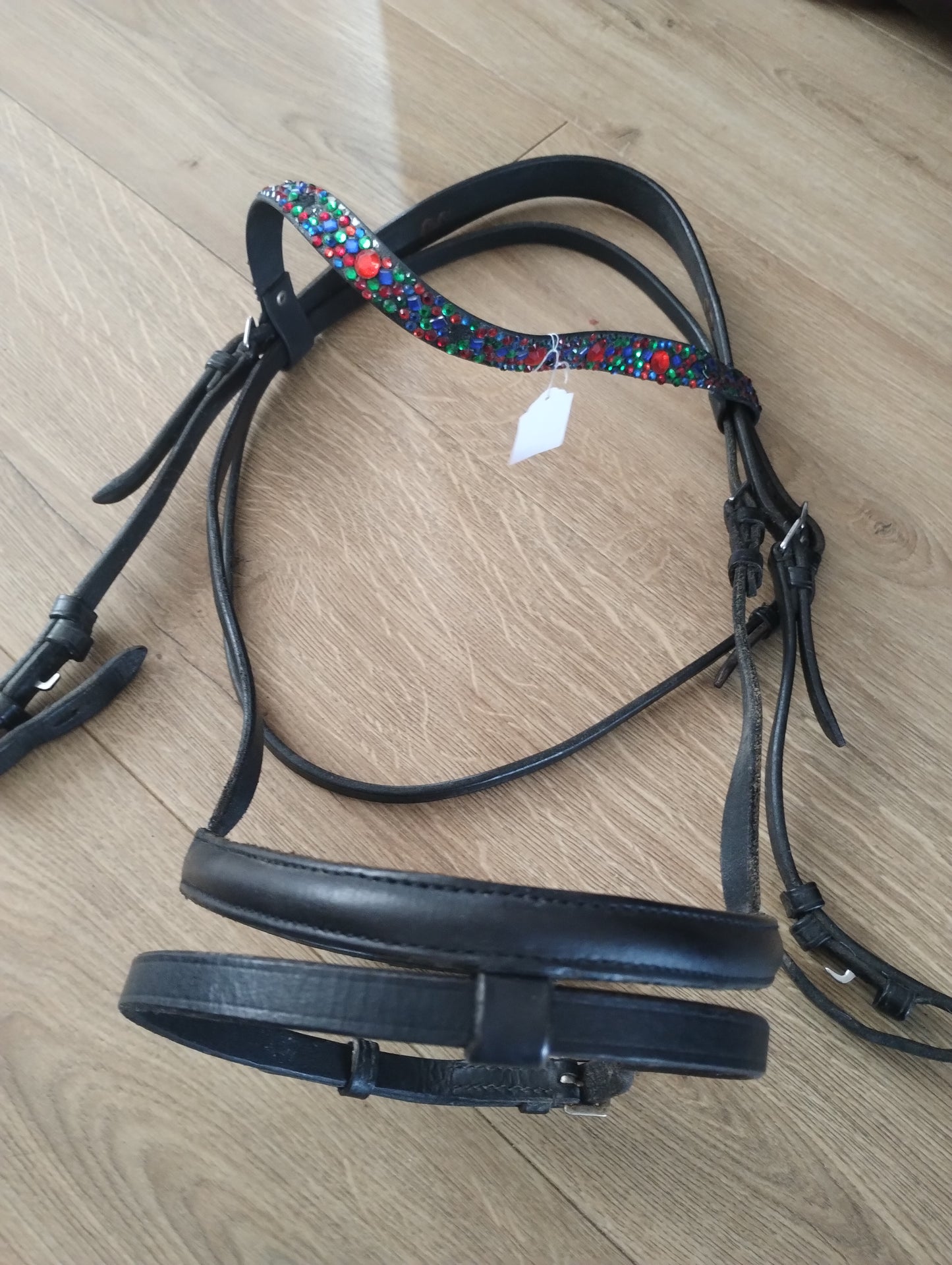 Pony Black Leather Sabre Bridle
