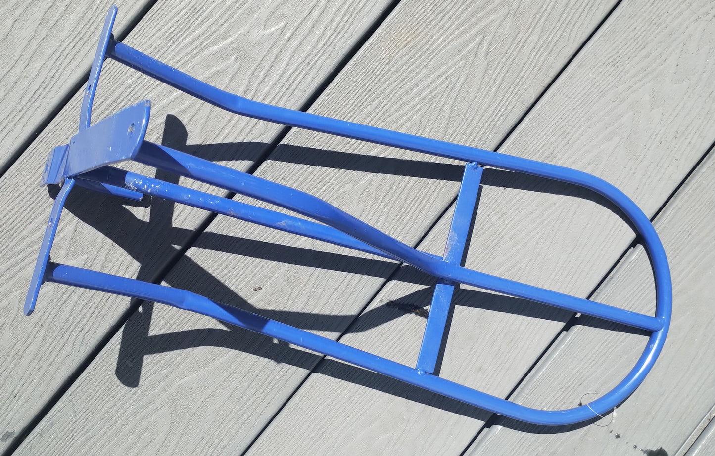 Blue Saddle rack
