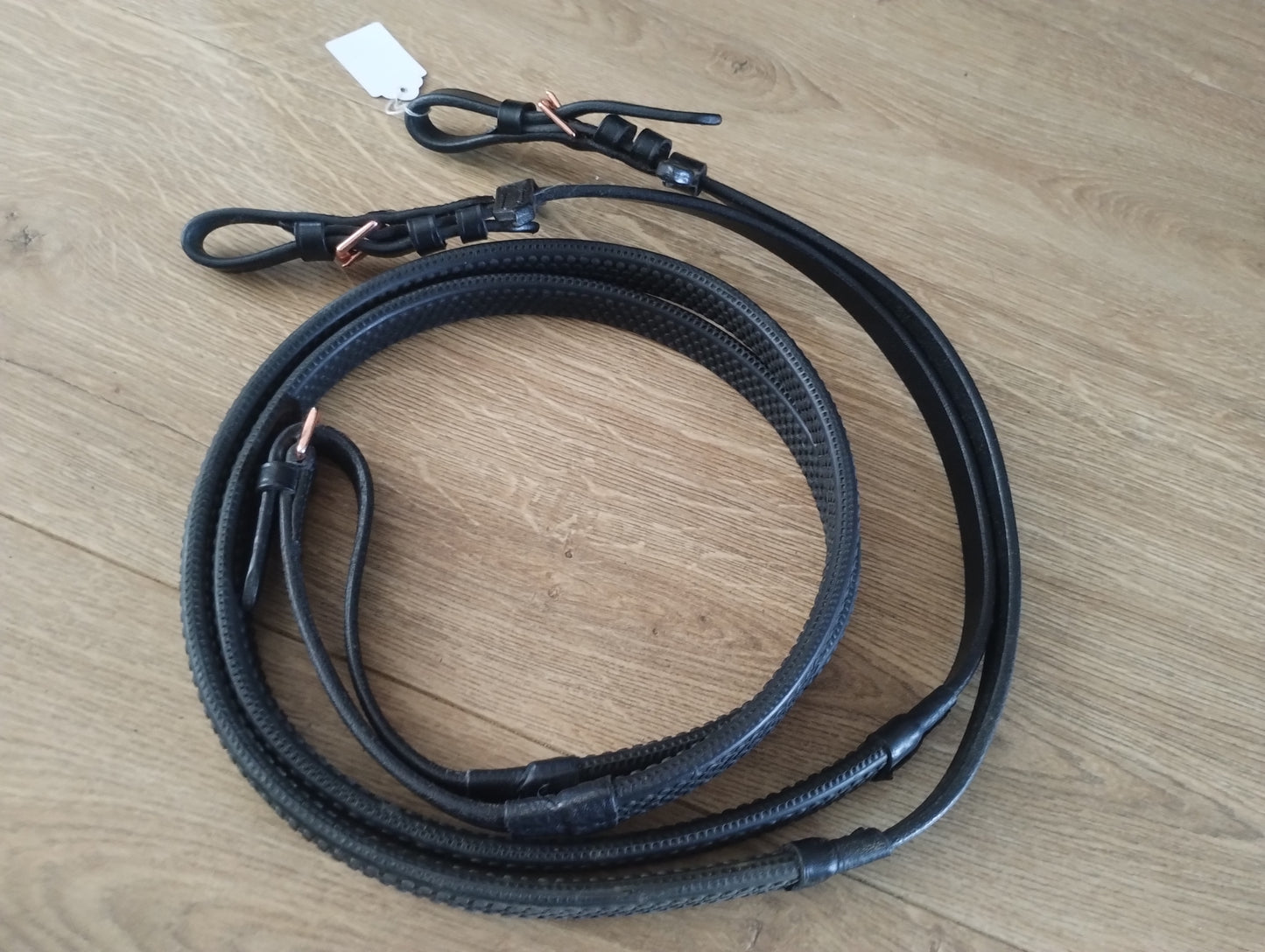 Pony Size Black/ Rose Gold Micklem Bridle