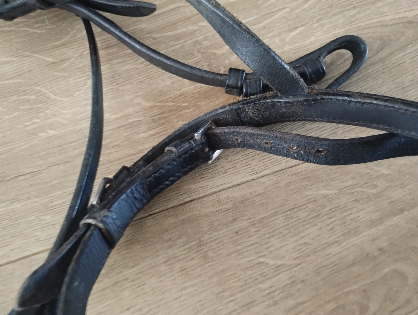 Pony Black Leather Sabre Bridle