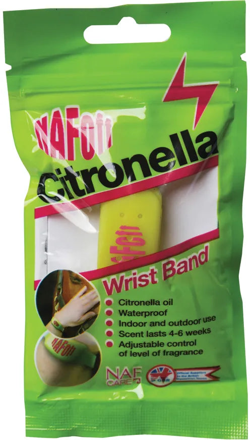 NAF OFF Citronella Wristband