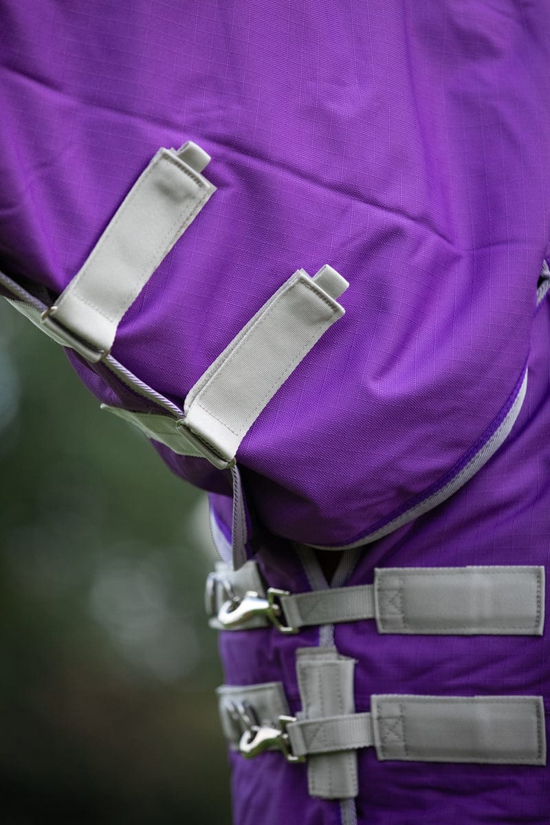 Swish 100g FIXED Neck Turnout Rug - Purple