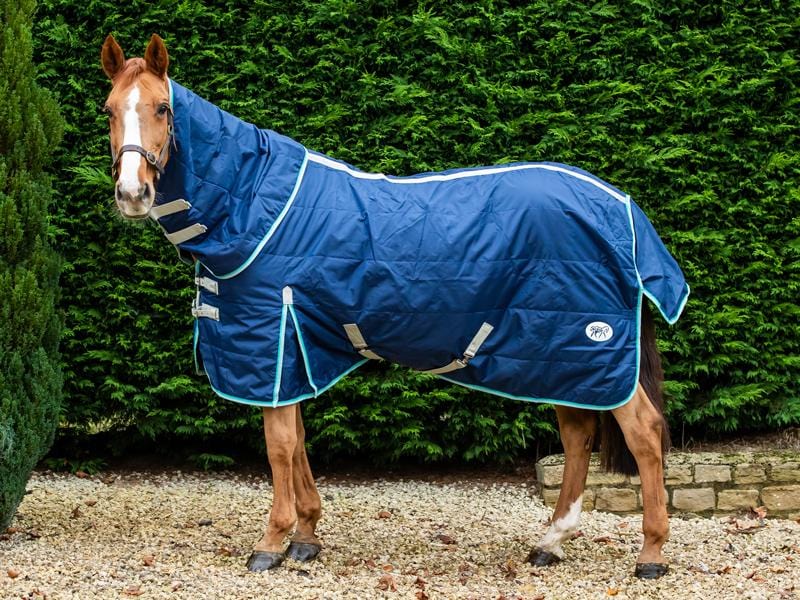 Swish 200g Stable Rug With Detachable Neck - Navy