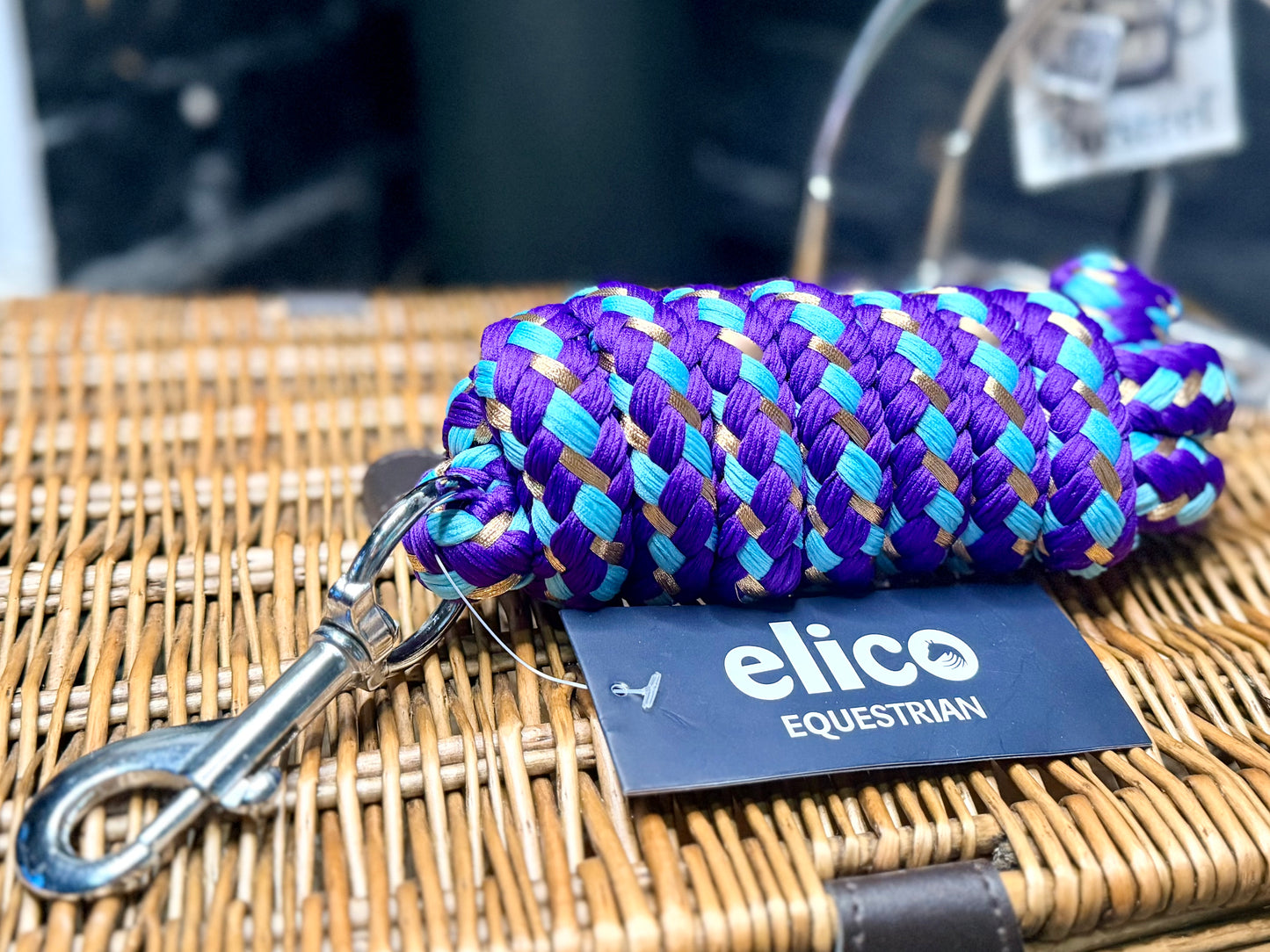Elico Warwick Rope (Purple/Sky/Gold)