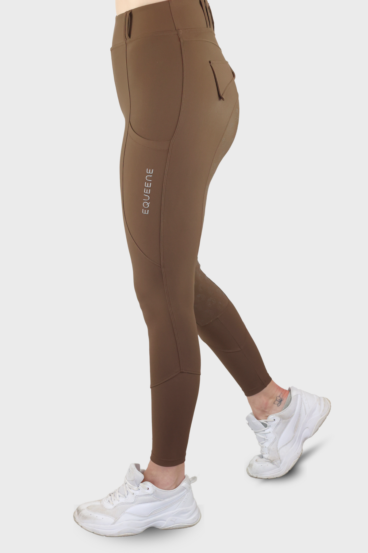 EQUEENE Performance Riding Breeches - Espresso