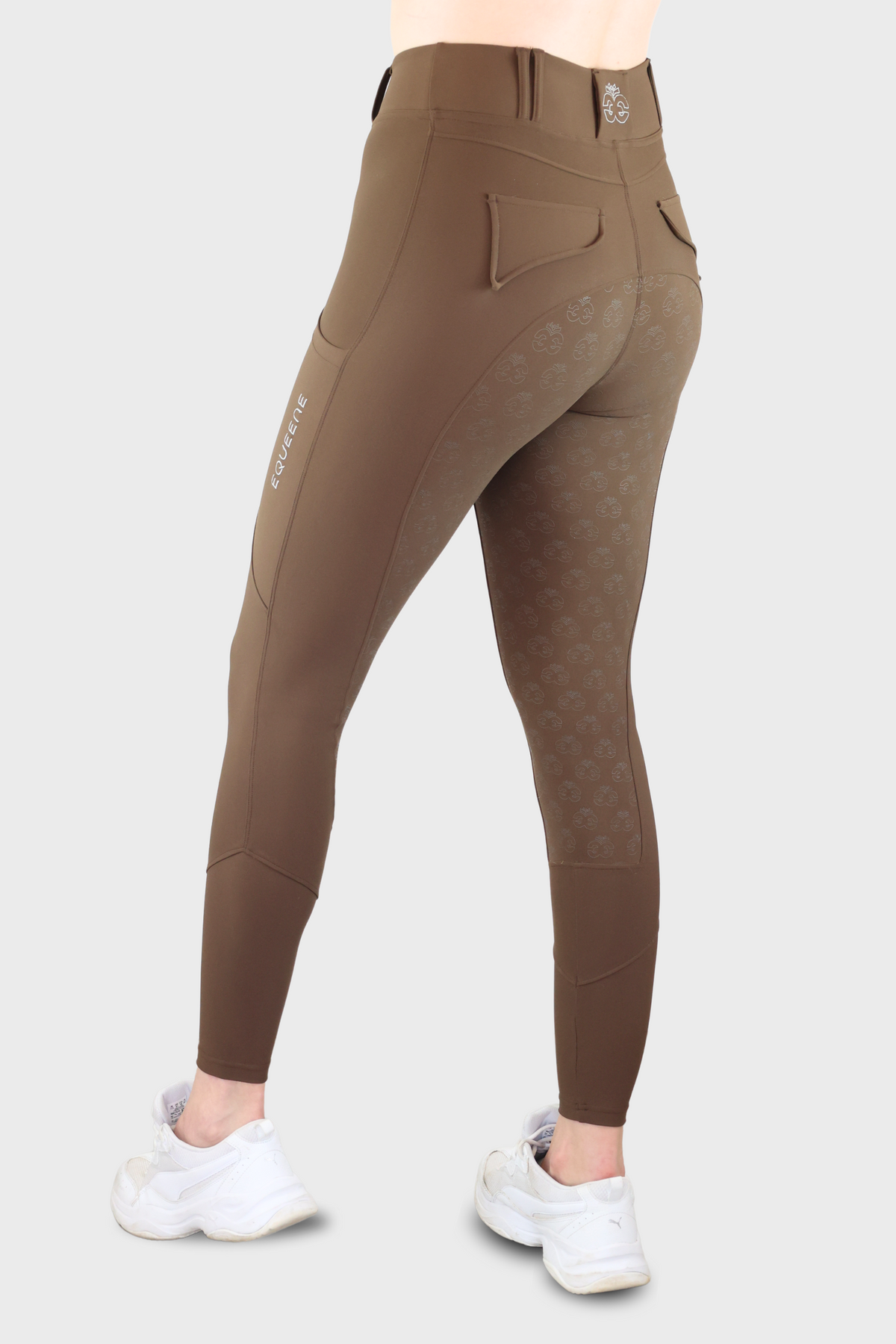EQUEENE Performance Riding Breeches - Espresso
