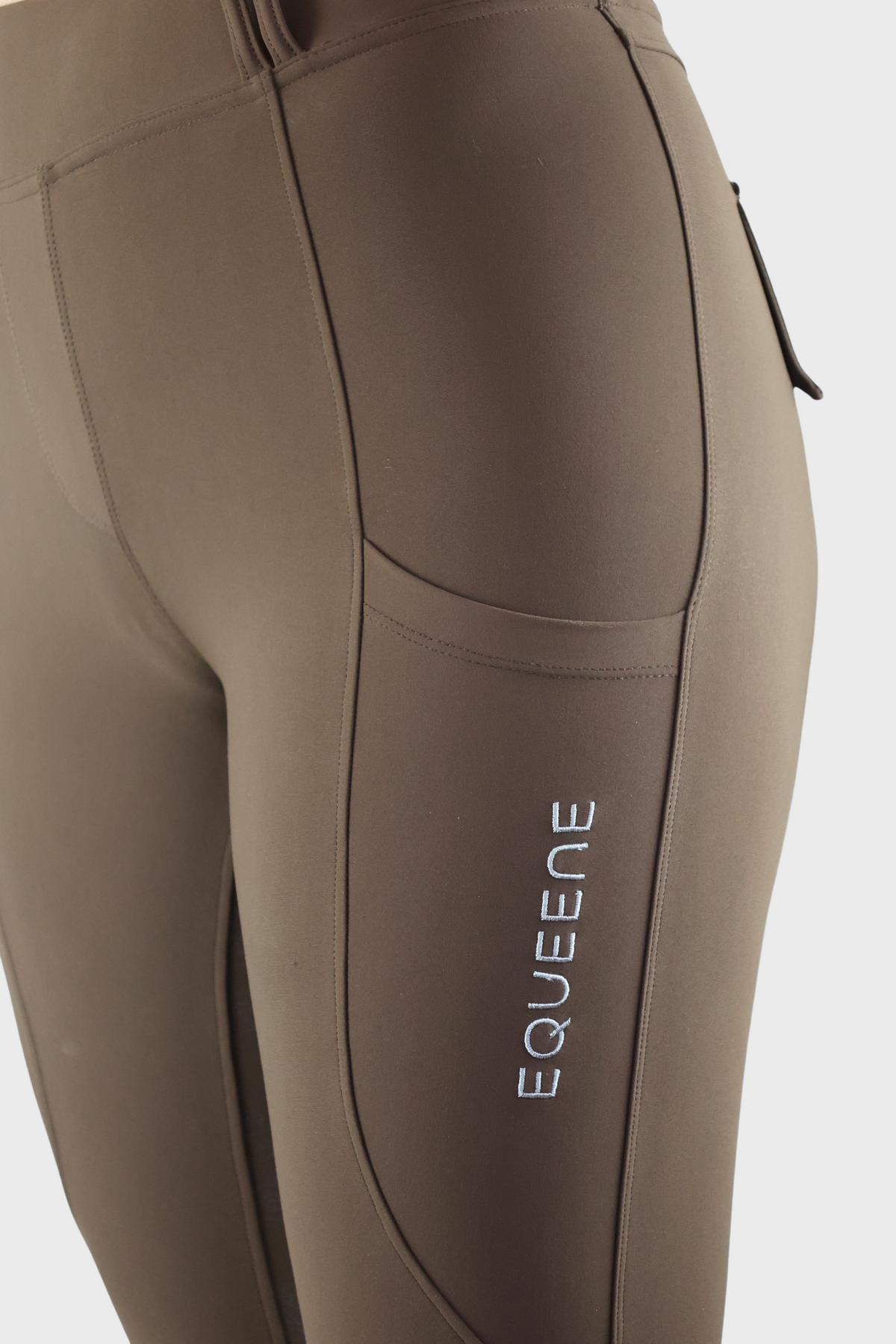 EQUEENE Performance Riding Breeches - Espresso