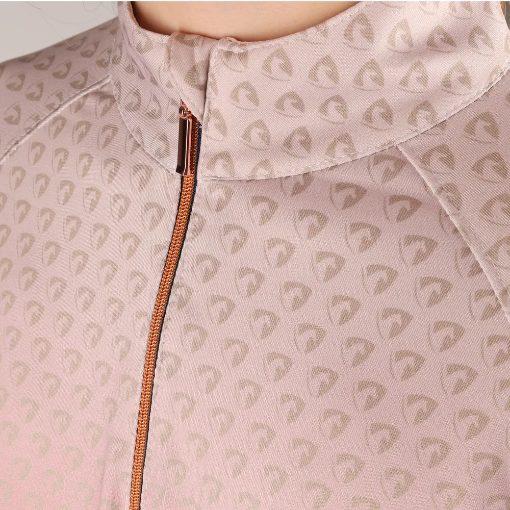 Hy Equestrian Elevate Mizs Ombre Base Layer- Navy/ Rose
