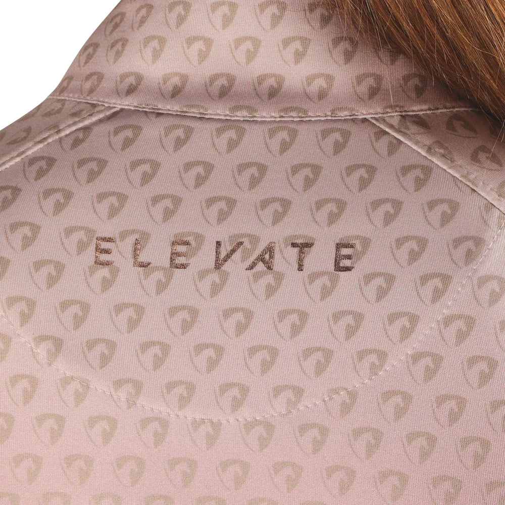 Hy Equestrian Elevate Mizs Ombre Base Layer- Navy/ Rose