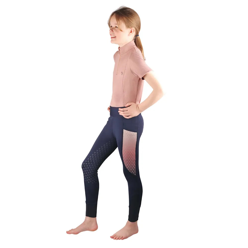 Hy Equestrian Elevate Mizs Sports Shirt- Rose