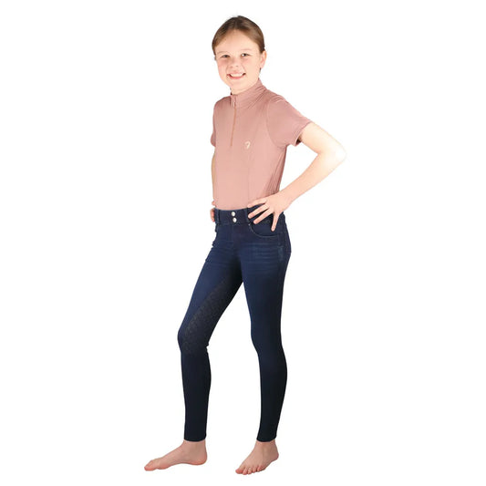 Hy Equestrian Elevate Mizs Denim Breeches- Various Colours