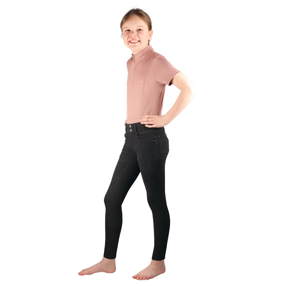 Hy Equestrian Elevate Mizs Denim Breeches- Various Colours