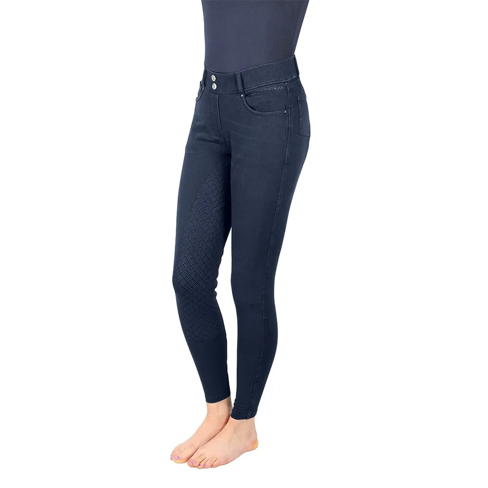 Hy Equestrian Elevate Denim Breeches- Various Colours