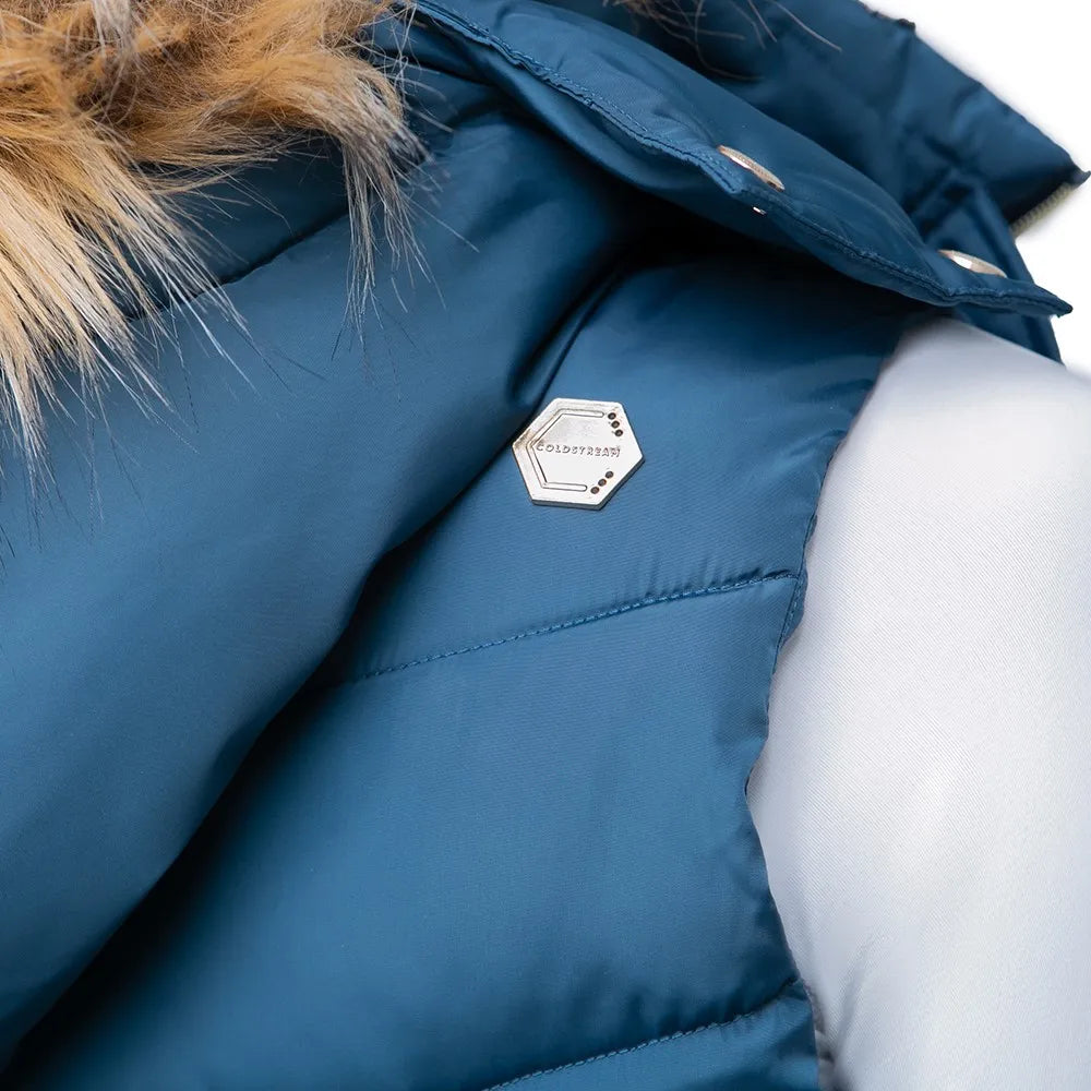 Coldstream Leitholm Quilted Gilet- Cool Slate Blue