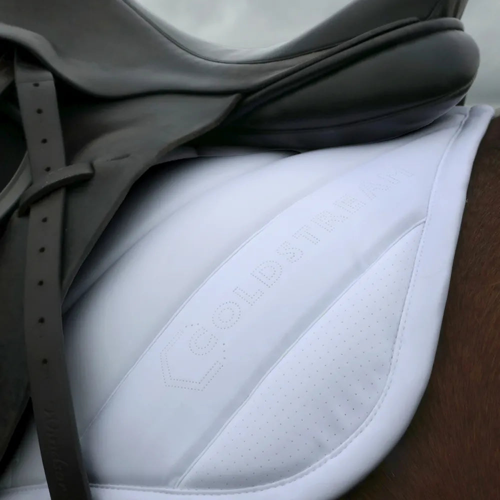 Coldstream Edrom Close Contact Saddle Pad- White