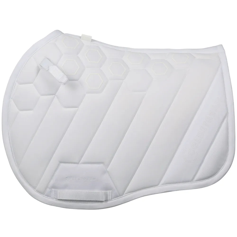 Coldstream Edrom Close Contact Saddle Pad- White