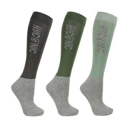 HyConic Socks- Adult 4-8 (Pack of 3)