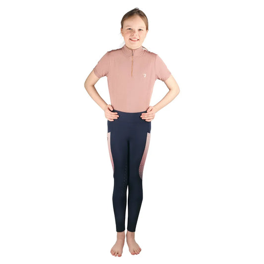 Hy Equestrian Elevate Mizs Sports Shirt- Rose