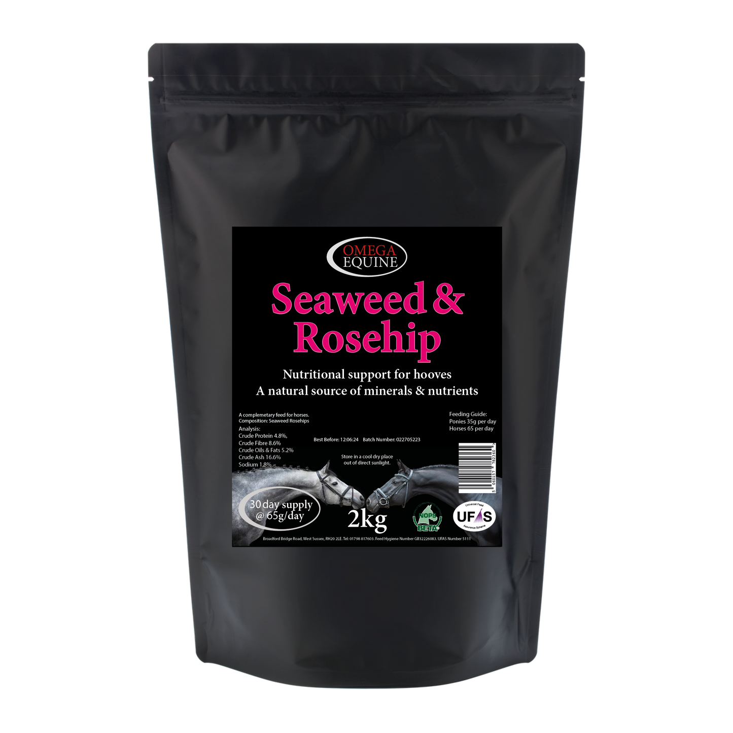 Omega Equine Seaweed and Rosehip 2kg