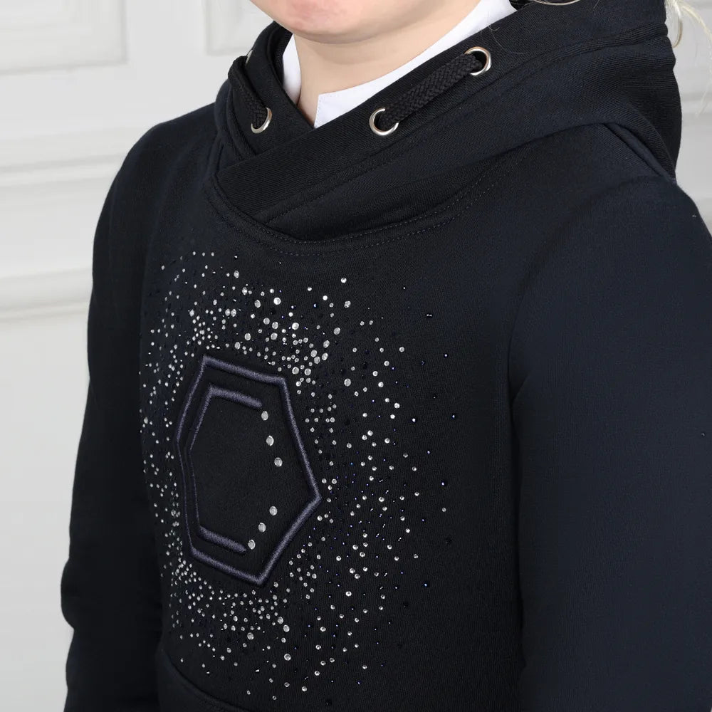 Coldstream Next Generation Swanlaws Diamante Hoodie- Navy