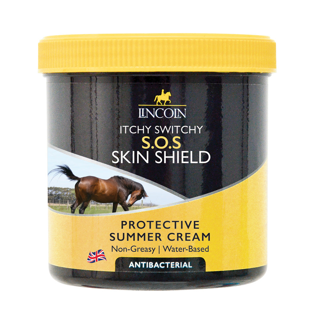 Lincoln Itchy Switchy S.O.S Skin Shield Protective Summer Cream for horses 