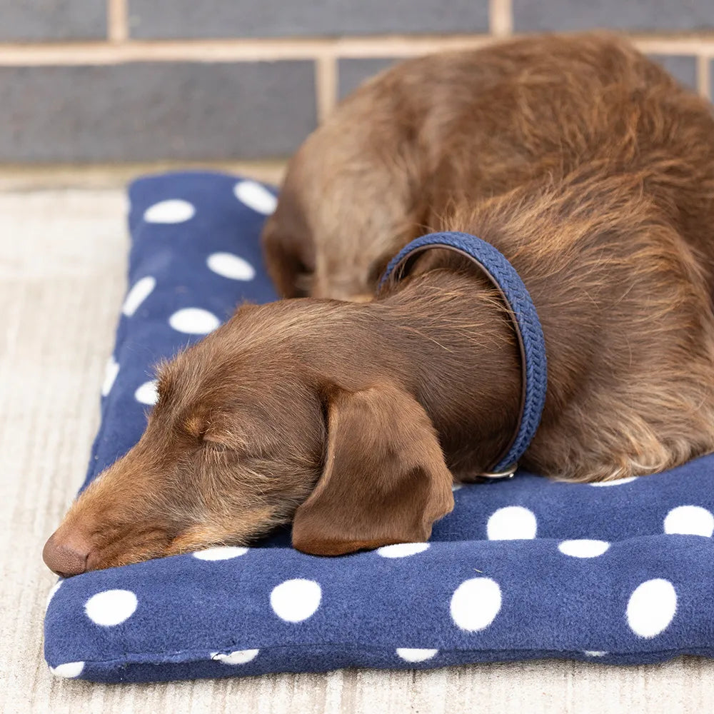 Supreme Products Dotty Fleece Dog Bed- 3 sizes