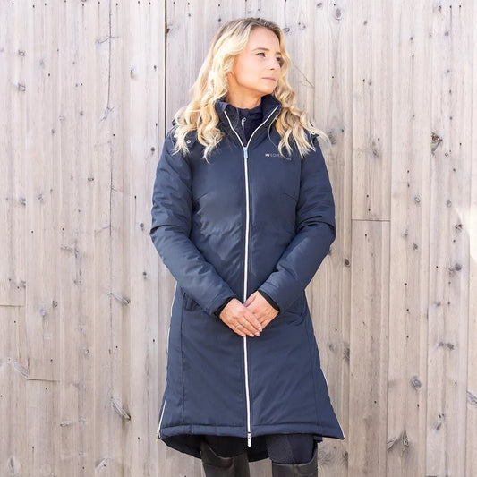 Hy Equestrian Elevate Guard Waterproof Coat Navy