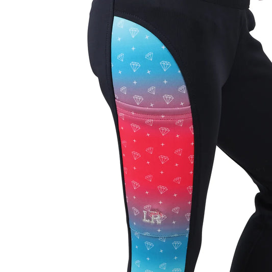Little Rider- Dazzling Diamond Riding Tights