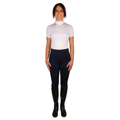 Hy Equestrian Roka Regal Riding Tights Navy