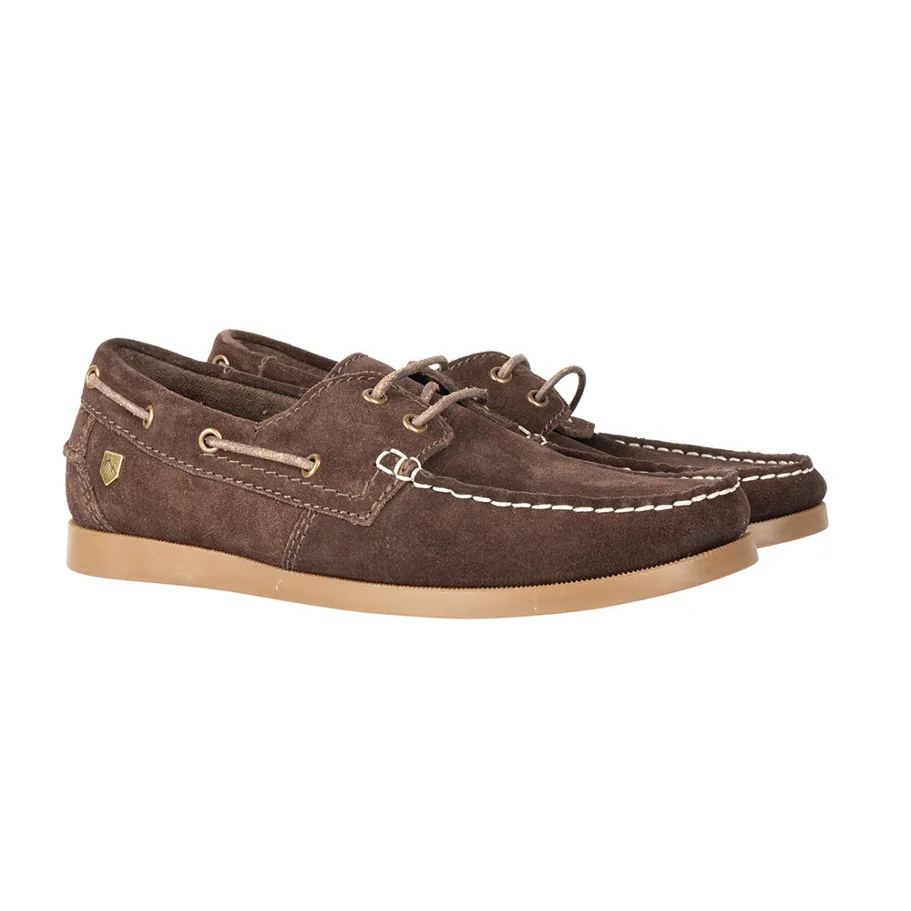 Hy Equestrian Savona Deck Shoes- Brown
