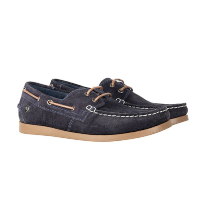 Hy Equestrian Savona Deck Shoes- Navy