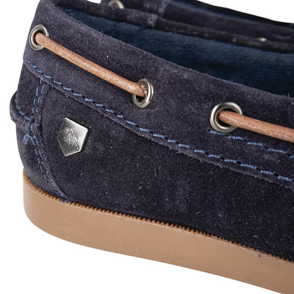 Hy Equestrian Savona Deck Shoes- Navy