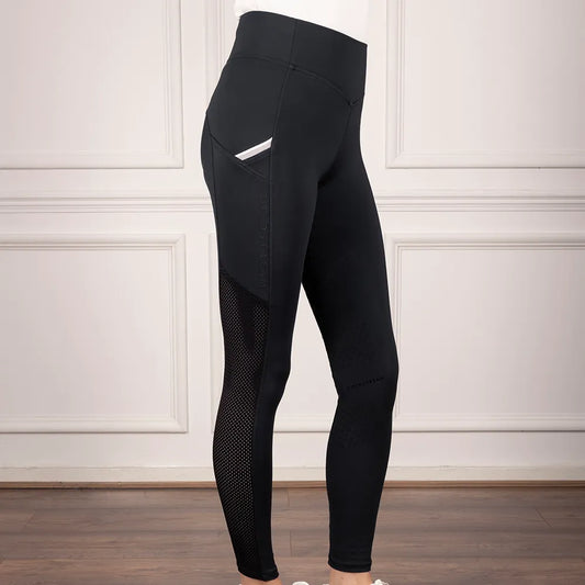 Coldstream Darnick Riding Tights- Black