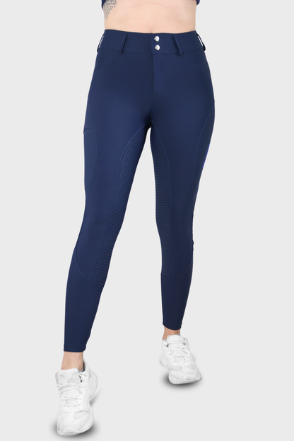 Classic Full Seat Riding Breeches - Navy