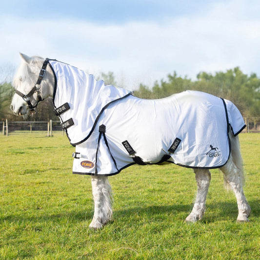 NEW PONIE Dual 5-Point Fly Rug & Neck Set