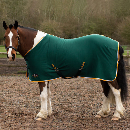 NEW GALLOP Green Jersey Cooler Rug