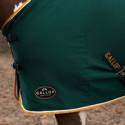NEW GALLOP Green Jersey Cooler Rug
