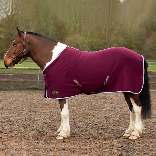 NEW GALLOP Purple Jersey Cooler Rug