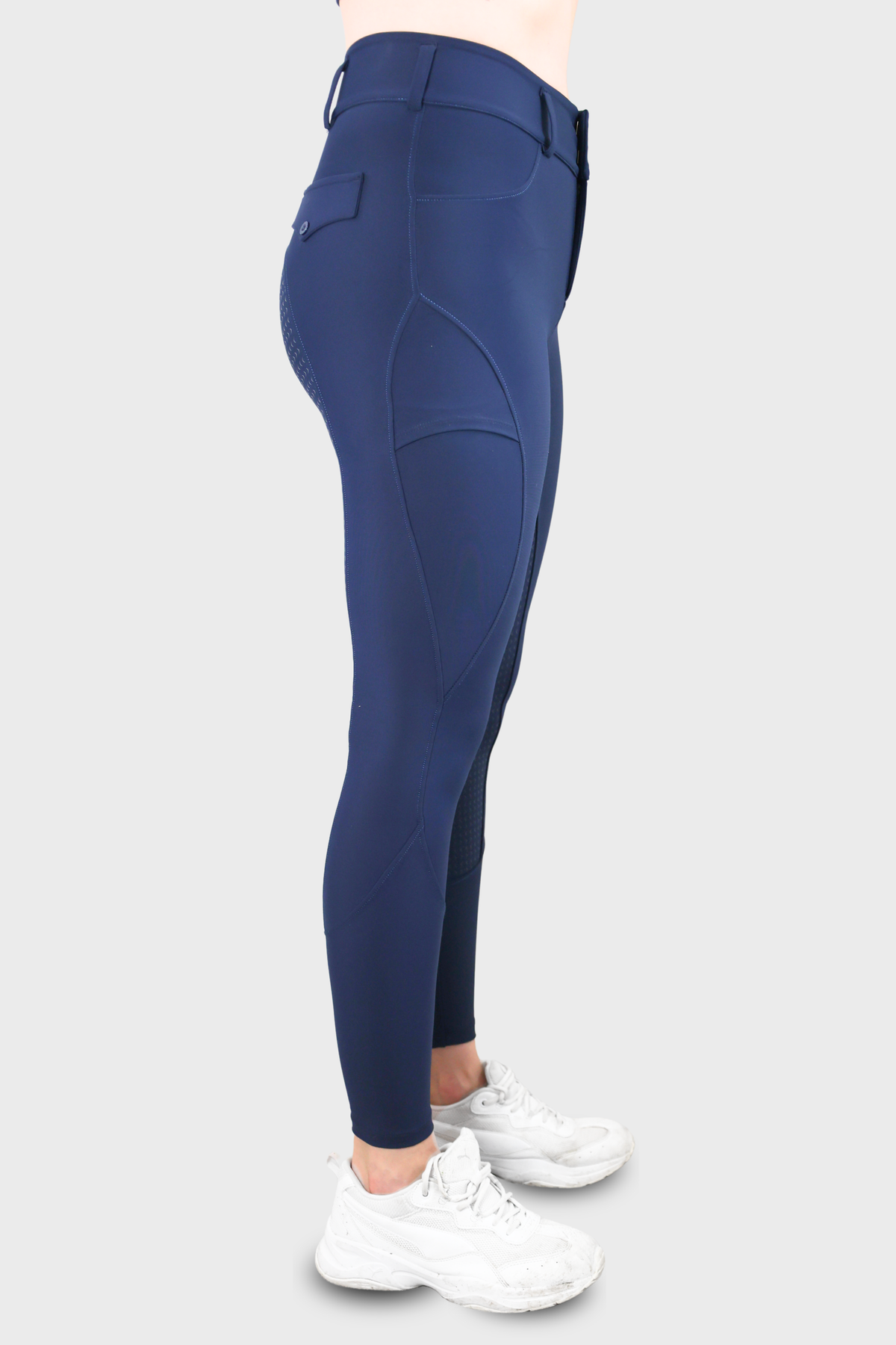 Classic Full Seat Riding Breeches - Navy