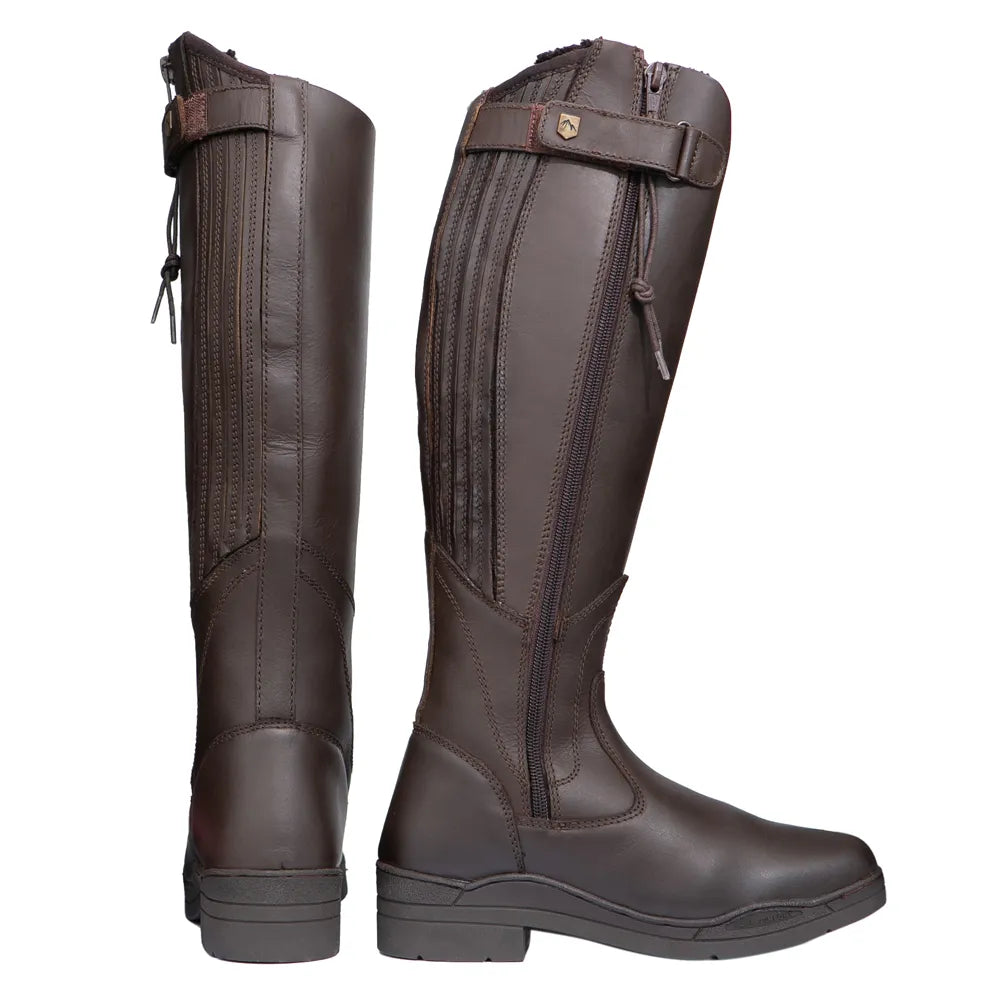 Hy Equestrian Londonderry Winter Country Riding Boots- Dark Brown