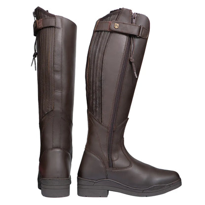 Hy Equestrian Londonderry Winter Country Riding Boots- Dark Brown