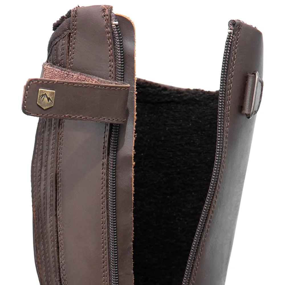 Hy Equestrian Londonderry Winter Country Riding Boots- Dark Brown