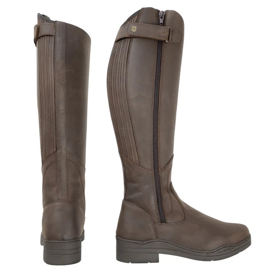 Hy Equestrian Londonderry Winter Country Riding Boots- Dark Brown