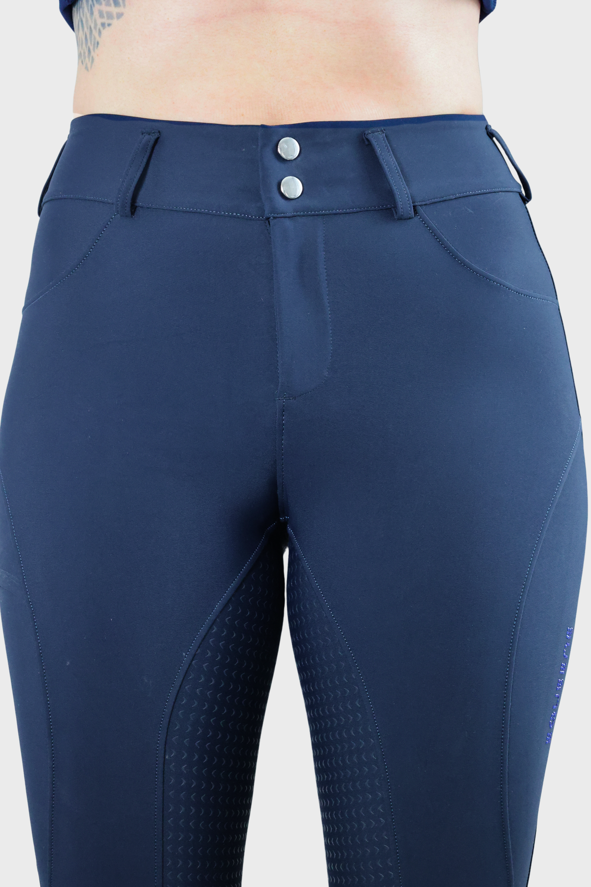 Classic Full Seat Riding Breeches - Navy