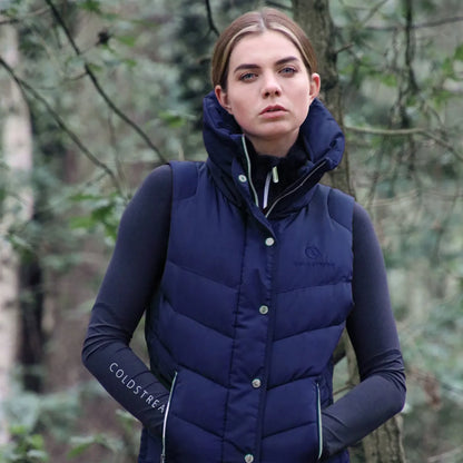 Coldstream Kimmerston Quilted Gilet- Navy