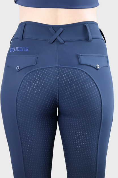 Classic Full Seat Riding Breeches - Navy