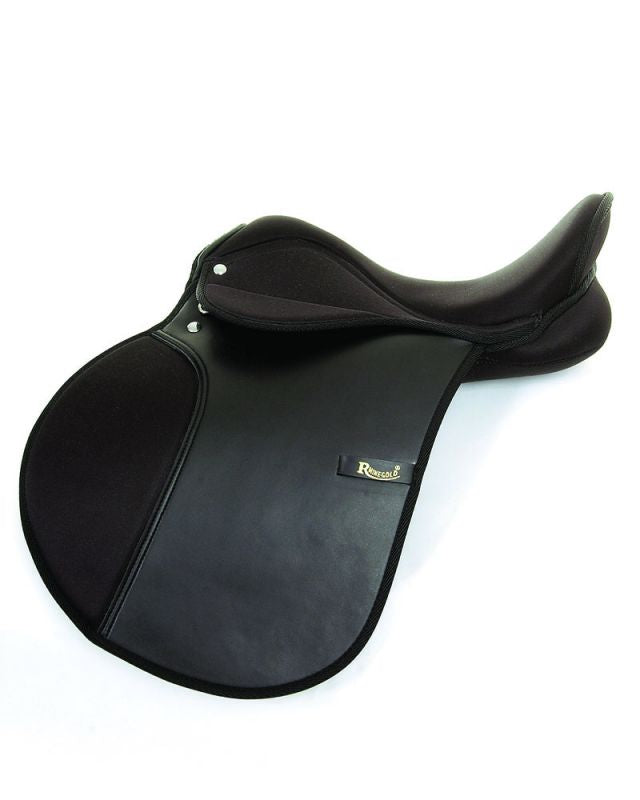 Rhinegold Synthetic GP Saddle- Extra Wide Fit
